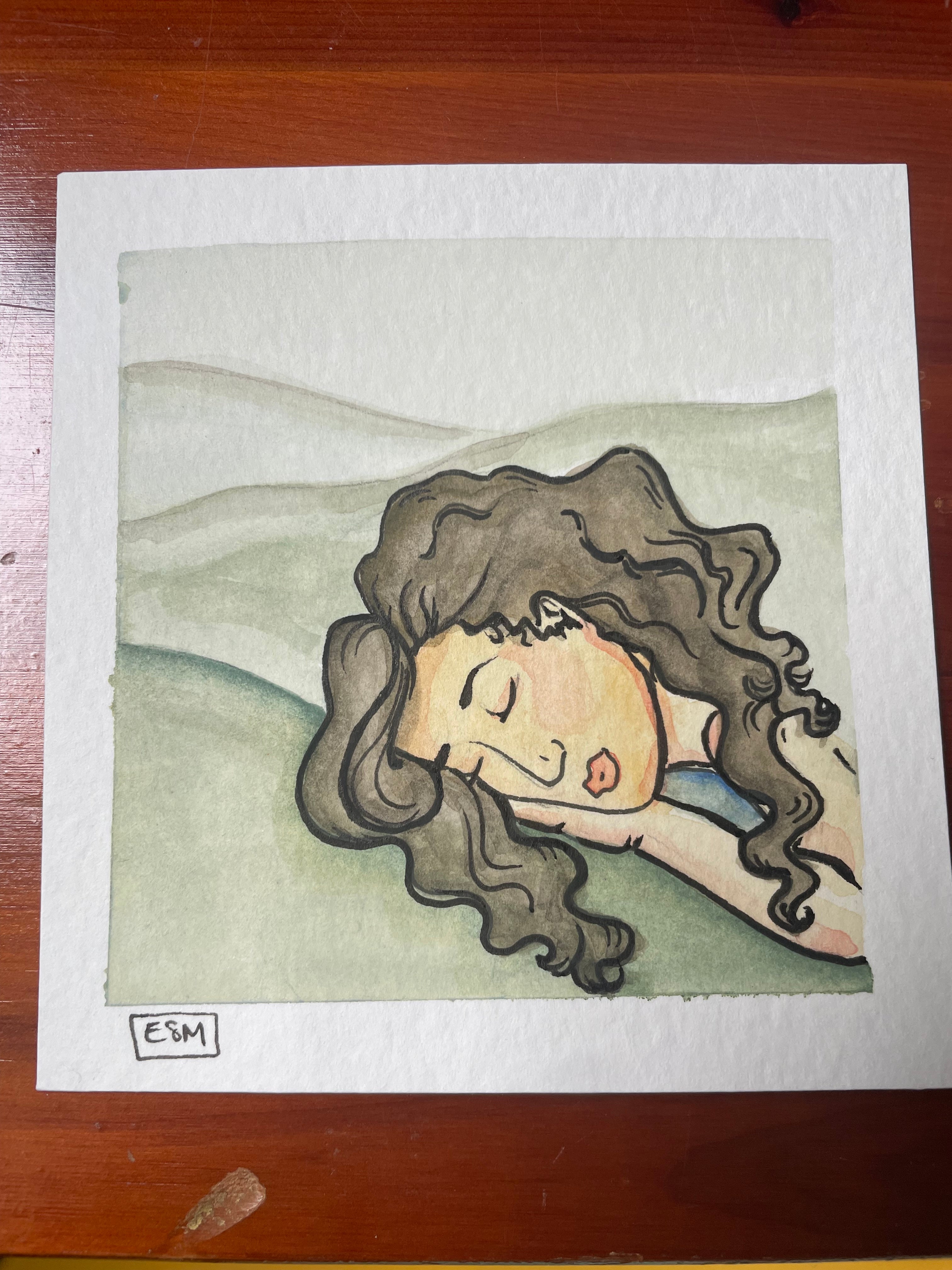 ACEO Earth Mother Naps
